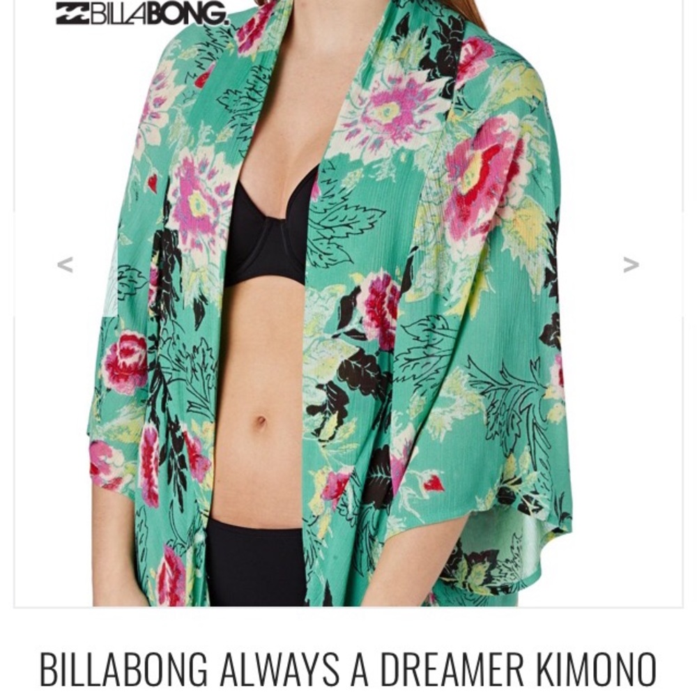 ISO!! Billabong Always A Dreamer Kimono in Jade